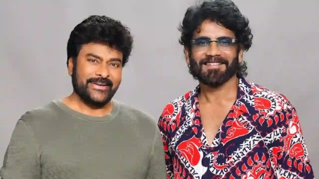 Akkineni Nagarjuna invites Chiranjeevi to award ceremony on 28th October